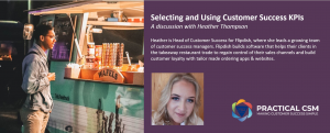 Selecting and Using Customer Success- Practical CSM