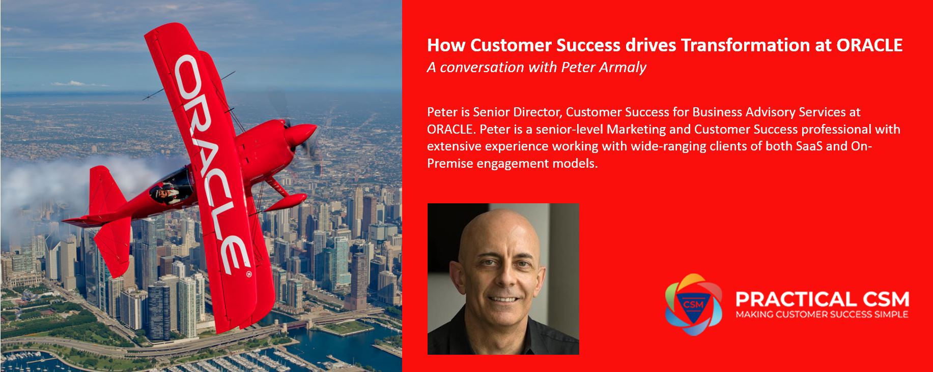 How Customer Success drives Transformation at ORACLE (Audio)- Practical CSM