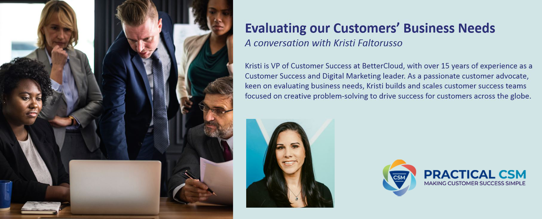 Evaluating Our Customer's Business Needs (Audio)- Practical CSM