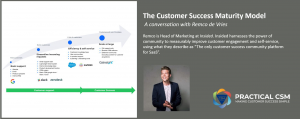 The Customer Success Maturity Model Practical CSM