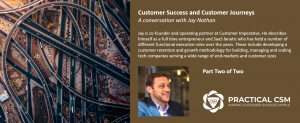 Customer Success and Customer Journeys - Part Two (Audio)- Practical CSM